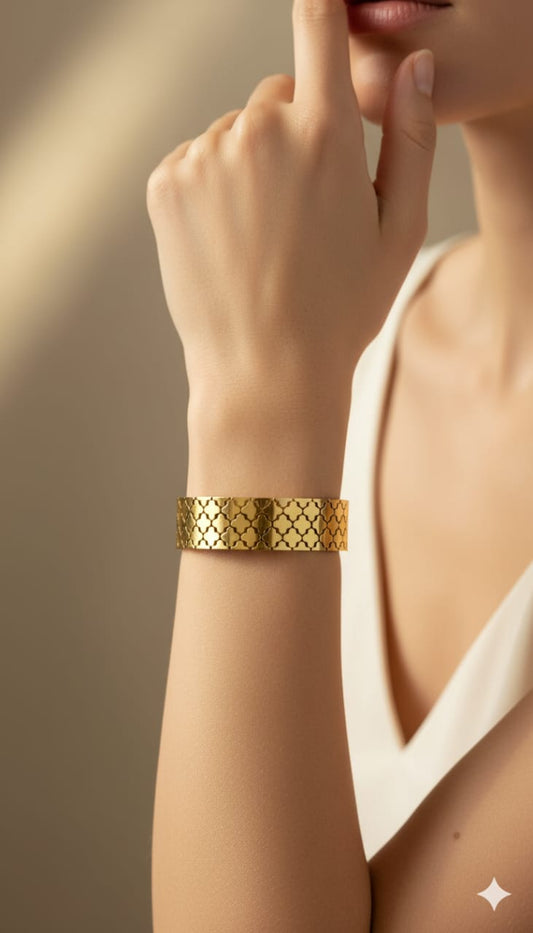 Royal Lattice Bangle